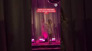 HILARY DUFF PERFORMS "WHAT DREAMS ARE MADE OF" IN TORONTO