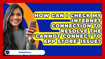 How Can I Check My Internet Connection to Resolve the 