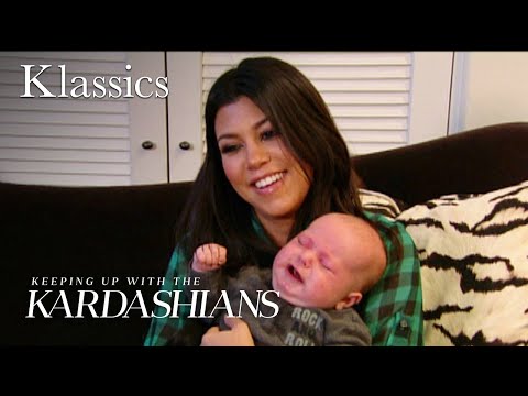 Kourtney Kardashian & Scott Disick Baby Training