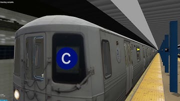 OpenBVE: R46 C Train Full Run from 168th St to Euclid Av (Read Description)
