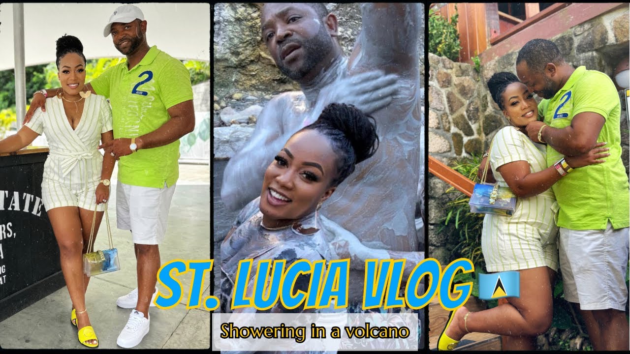 Exploring a Drive-In Volcano|Soufrière Mud Bath Experience|Chocolate Making 