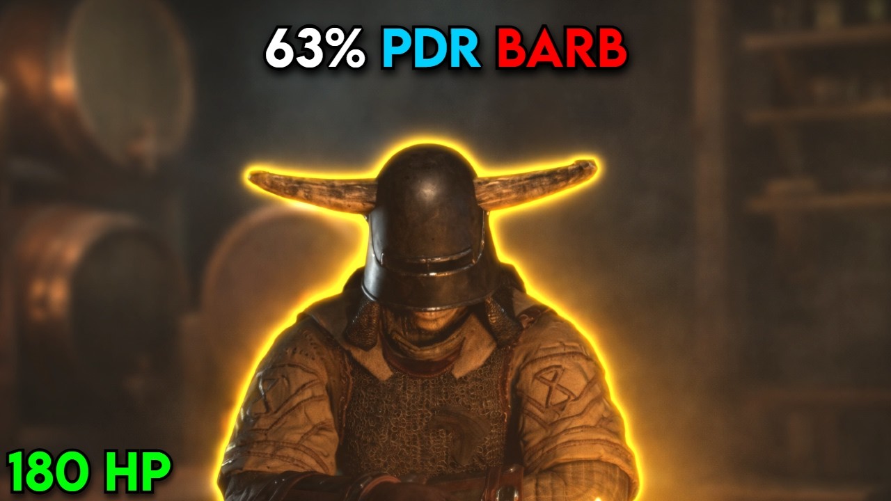 63% PDR BARB IS BROKEN - Dark and Darker Gameplay