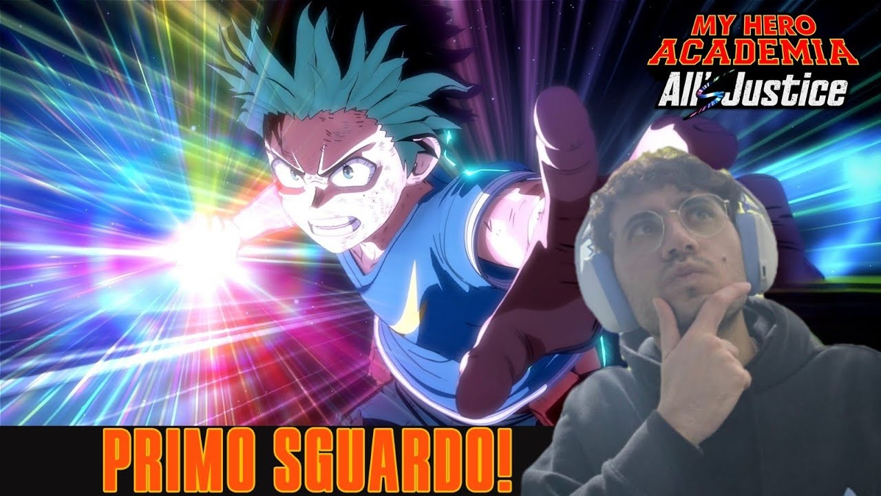 UN PRIMO SGUARDO A MY HERO ALL'S JUSTICE 👀 (Gameplay ITA)