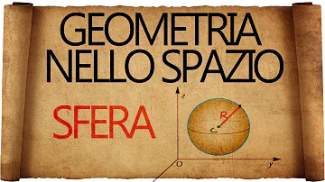 Come si scrive l'equazione di una sfera?