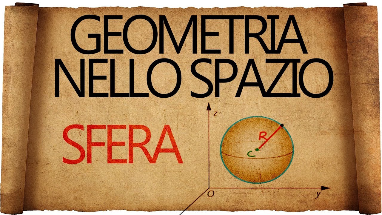 Geometria Analitica Nello Spazio - Sfera