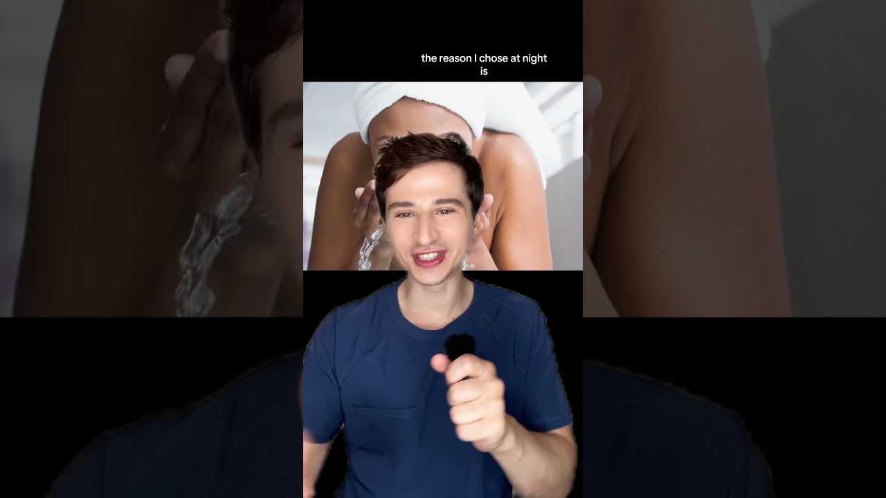 Should you wash your face in the morning? 