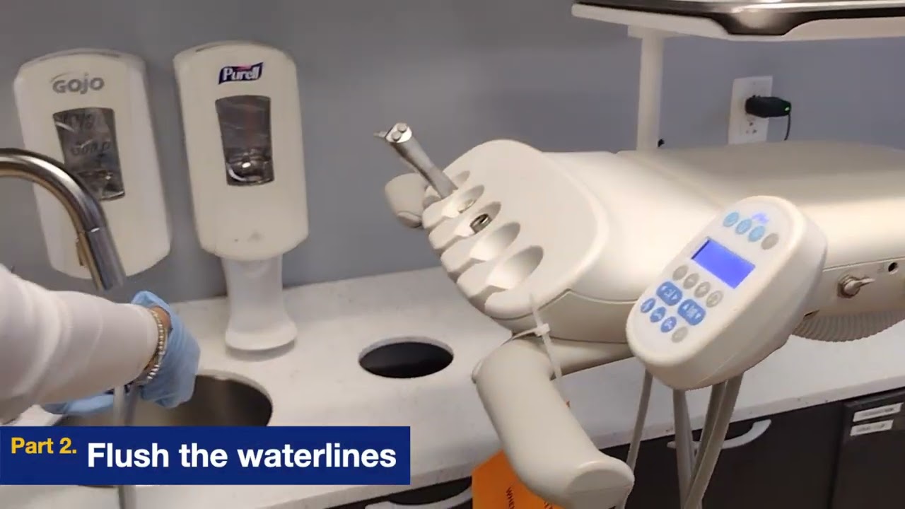 How to flush Waterlines Post Shock Treatment