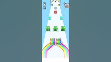 Jelly run 2048 Level 7 #jellyrun2048gameplay #games #gameplay