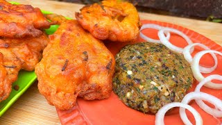 কুমড়ো ফুলের অমৃত স্বাদের ২টি রেসিপি | ভর্তা |বড়া/পাকোড়া/চপ নাস্তার রেসিপি| Vorta/New Snacks Recipe screenshot 1