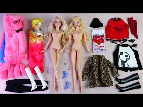 ★바비콜렉터 앤디 워홀바비 골드,실버라벨 개봉기★Barbie Collecter <strong>Andy</strong> <strong>Warhol</strong> Barbie Dolls  Unboxing