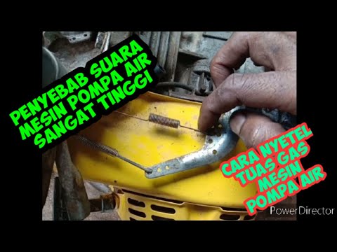 Mesin akan rontok jika ini dibiarkan,nyetel tuas otomatis gas pada mesin pompa air. Mesin akan rontok jika ini dibiarkan,nyetel tuas otomatis gas pada mesin pompa air.