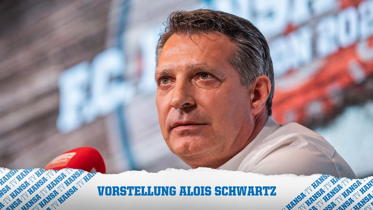 PK mit dem neuen Cheftrainer Alois Schwartz & Martin Pieckenhagen