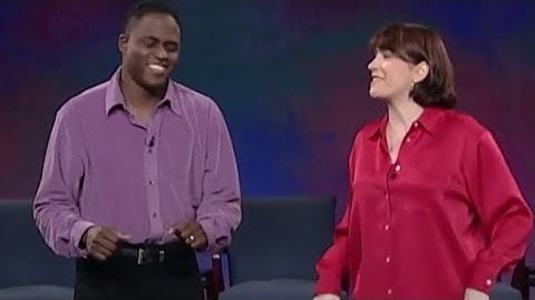 ‘earthquake rap’ (scene to rap) - whose line is it anyway US