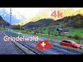 SWITZERLAND - GRINDELWALD - PART 15 - Walking Tour beautiful villages - pueblos - Suiza - 4K