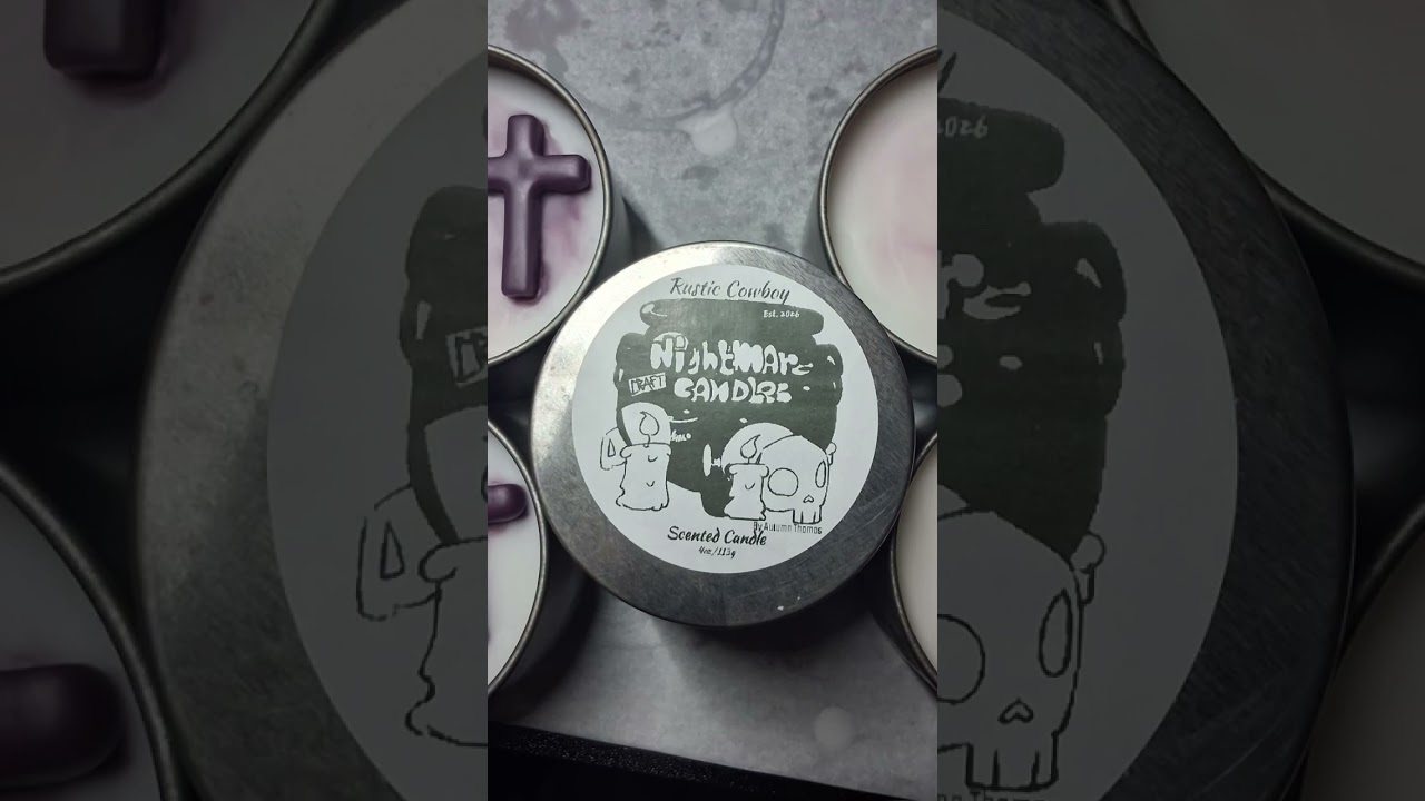 spooky candles, wax melts and maybe a lil' Texas #waxmelts #candles #texas #spooky #artsandcrafts