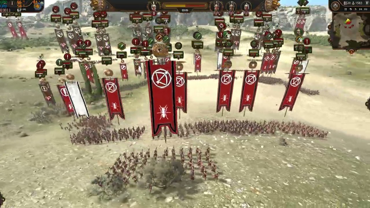 Total War  PHARAOH Achilleas vs Agean Faction