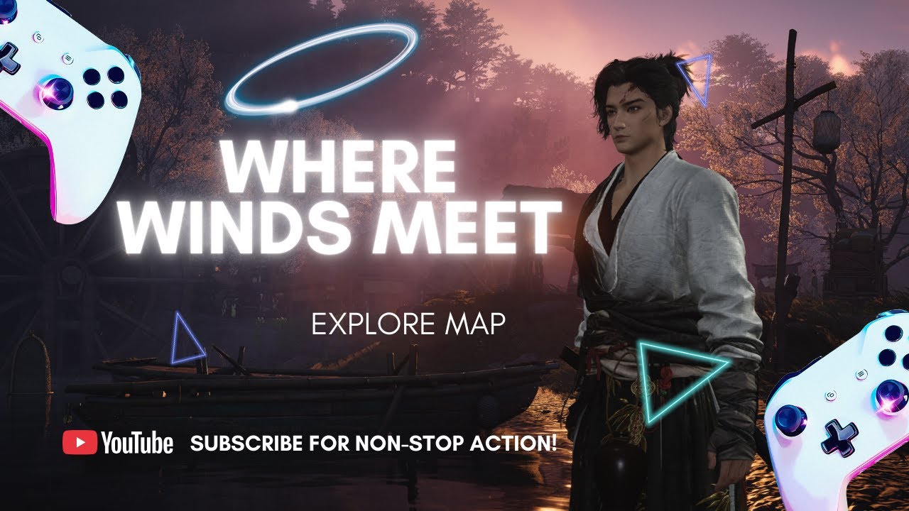 Live WHERE WINDS MEET – Ghost Market| Cinematic | Live