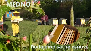 21. 04 2023. Dodavanje Satnih Osnova, Rotiranje Nastavaka, Sprečavanje Rojevnog Nagona ...