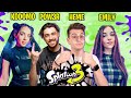 Hemerald Pow3r Kodomo ed Emily VS TWITCH ITALIA - Splatoon 3 ITA