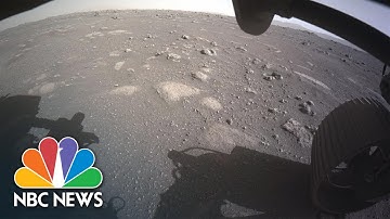 NASA Releases First-Ever Audio From Perseverance Rover | NBC News NOW
