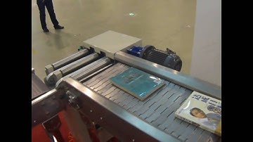 l type shrink packing machine with conveyor for books