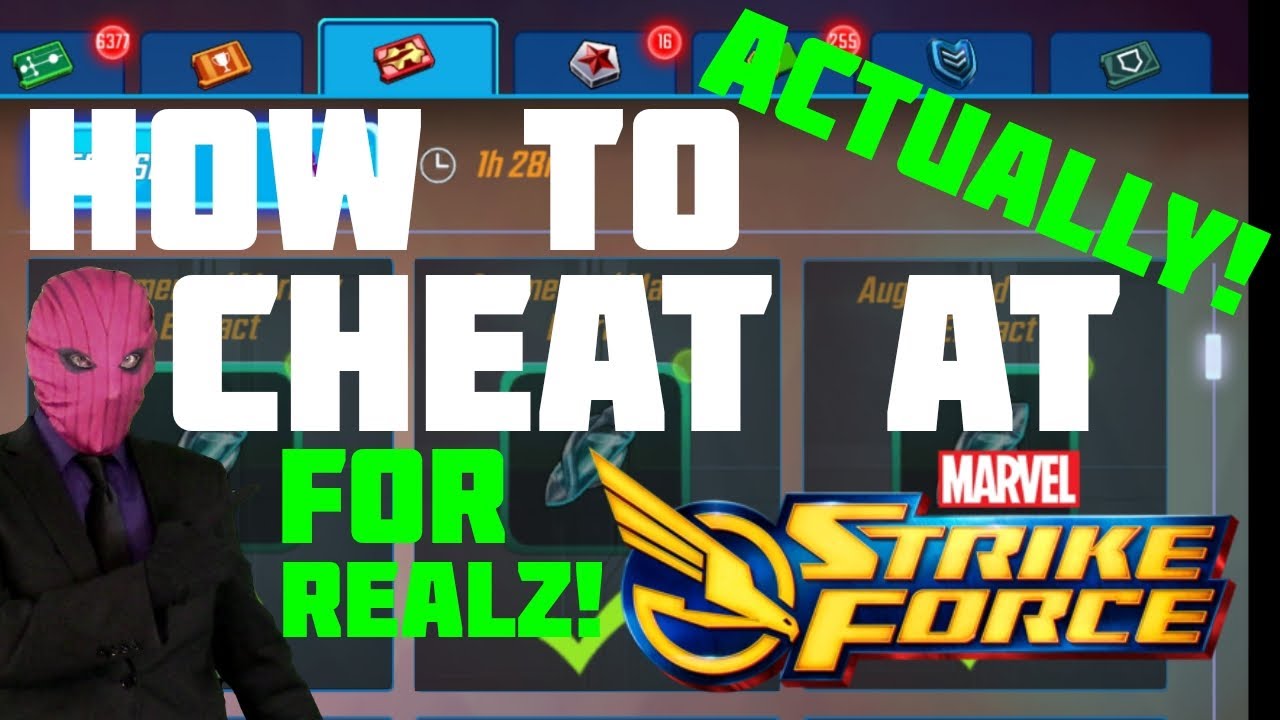 Marvel Strike Force Hack Cheat - Power Cores and Gold / X