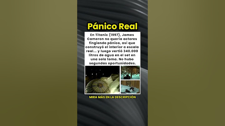 Titanic: ¡Así Creó Cameron el Pánico Más Auténtico del Cine! 🤯🚢