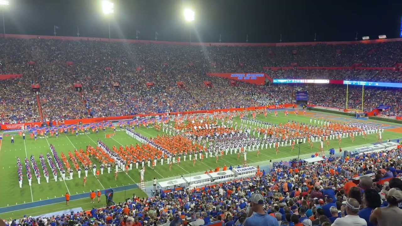 UF Gator Band - Halftime 8/30/25: Welcome to the Circus (High School Band Day)