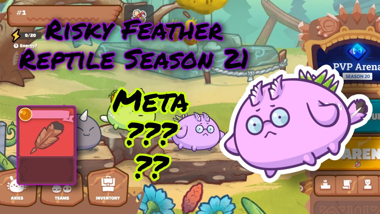 RBP STRATEGY | RISKY FEATHER REPTILE | SEASON 21 AXIE INFINITY