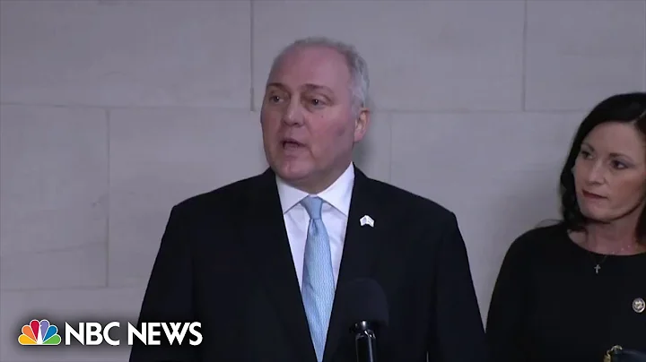 Rep. Scalise working to garner more GOP support for House speaker