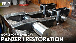 WORKSHOP WEDNESDAY: Perfectly recreating PANZER I suspension units from an original piece!
