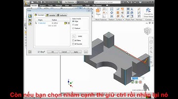 Bài 28 Lệnh Bo cạnh Fillets với Autodesk Inventor