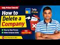 How to Delete a Company in Tally Prime (Step-by-Step Guide) | odia #tallyprime #DeleteCompany