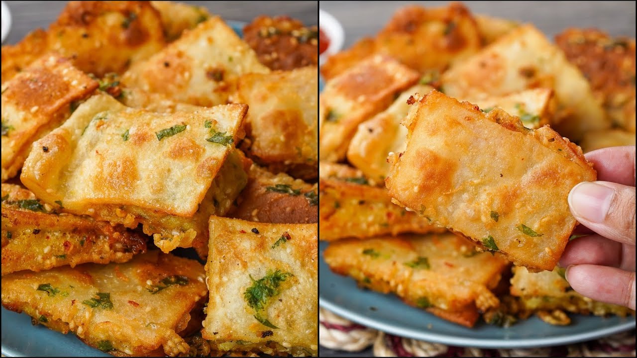 Atta Aloo Nashta Recipe | Steamed & Crispy Snacks Recipe | Best Evening Snacks Recipe