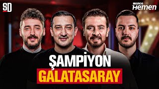 SÜPER LİG'DE 2023\/24 SEZONUNUN ŞAMPİYONU GALATASARAY! | Galatasaray, Fenerbahçe | Canlı
