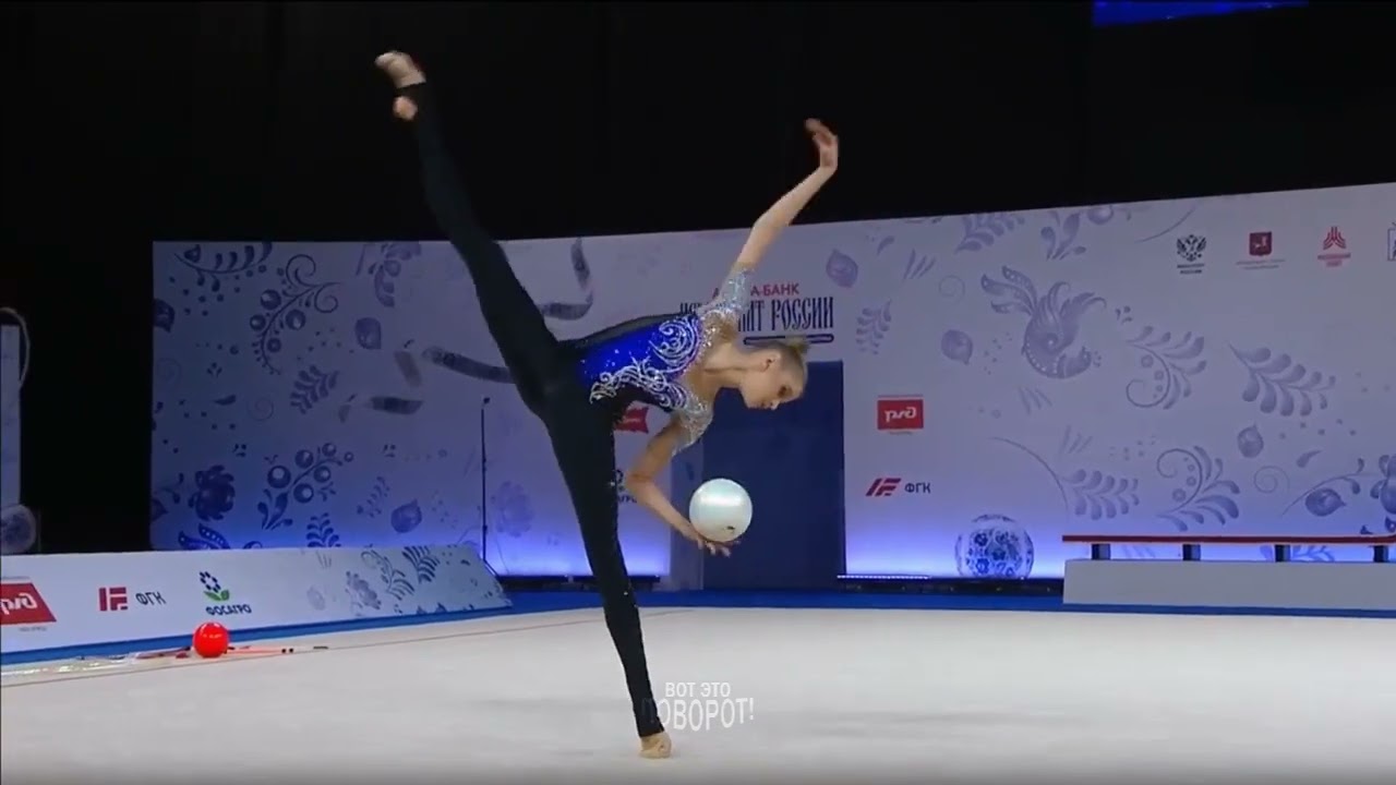 Alexandra Borisova ball All-around final RC26 26.90
