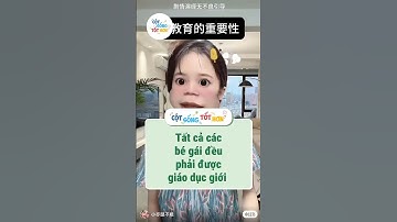 Tôi hy vọng tất cả các bé gái đều được giáo dục giới tính #baihoccuocsong #giaoducgioitinh #shorts