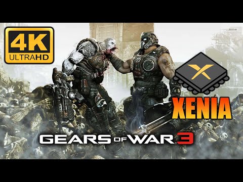 Gears of War 3 PC Gameplay | Xenia Canary 2023 | Xbox 360 Emulator | RTX 4080 | i9 13900K | 4K