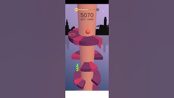 Helixjump Max Level Gameplay #helixjump #helix #Jump #gameplay #MaxLevel #Boss #short