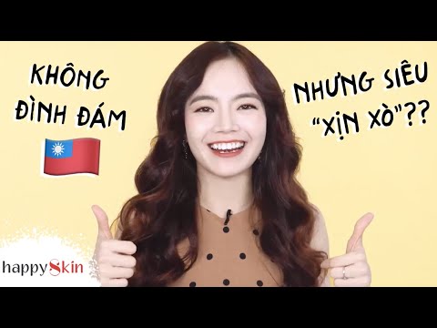 #1 Khai quật những mỹ phẩm MADE IN TAIWAN🇹🇼 đáng mua bất chấp|TOP5 MADE-IN-TAIWAN PRODUCTS|Happy Skin Mới Nhất