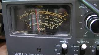 W6WUH Gonset Commander Driving  Heathkit SB 200 Linear Amplifier Gonset And Heathkit