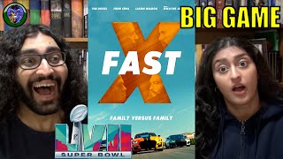 FAST X SUPER BOWL BIG GAME SPOT REACTION