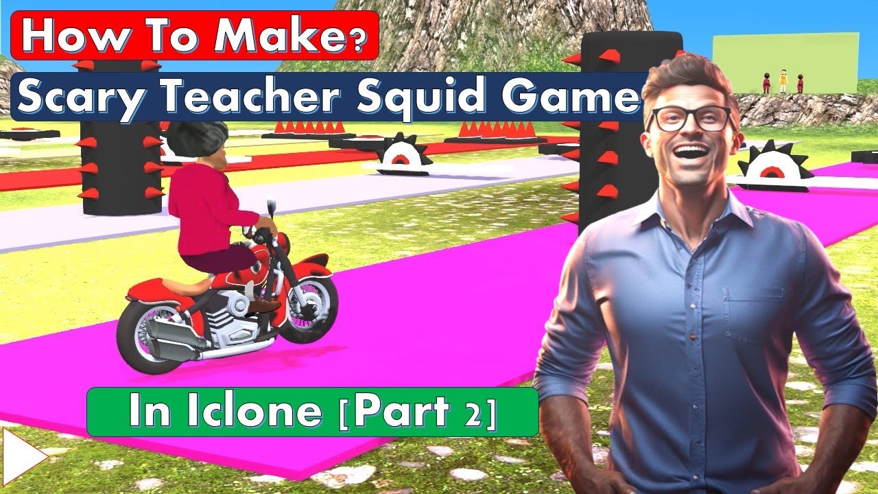 How To Make Create Teacher Squid Game in IClone [Part 2] - YouTube