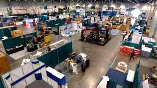 The build-up of IWCE 2016 - Time-lapse west wing