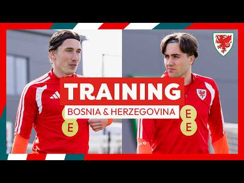 Inside Cymru's World Cup Play-Off Training: Stars in Action