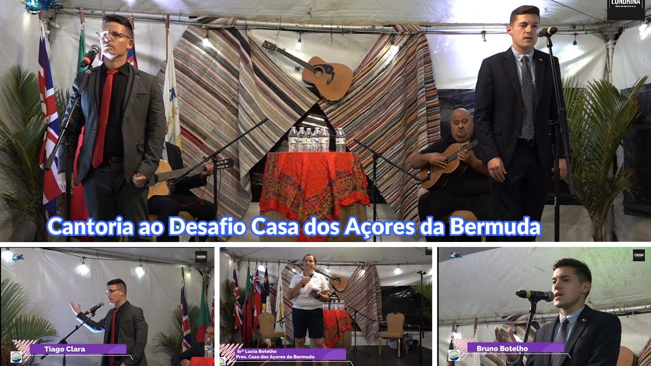 Cantoria ao Desafio Casa dos Açores da Bermuda Com Bruno Botelho & Tiago Clara 11 11 2023