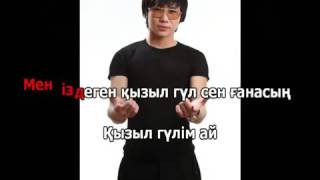 Кайрат Нуртас   Кызыл гулім ай караоке, полная версия www kara oka kz