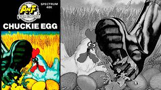 Chuckie Egg [1983] ZX Spectrum Runplay - YouTube