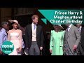 Duke and Duchess of Sussex, Prince Harry and Meghan, attend Prince Charles' 70th birthday