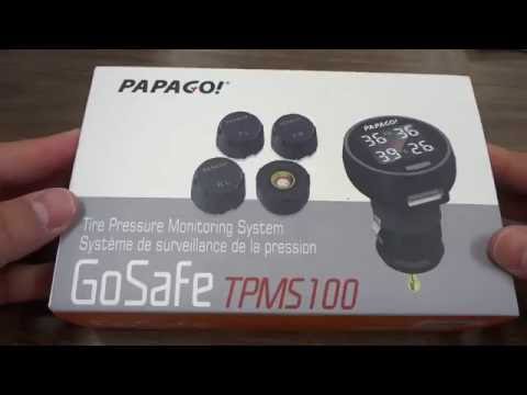 Papago GoSafe TPMS100 Review-Wireless Tire Pressure Monitoring System